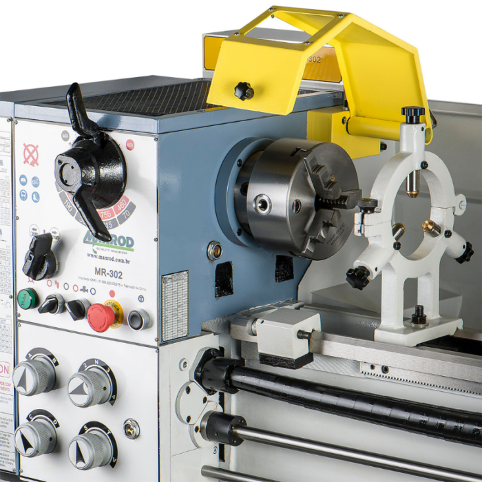 TORNO MECÂNICO MR-302 / 330 x 1000 mm 220/380V MANROD-MR-302 - Imagem 5