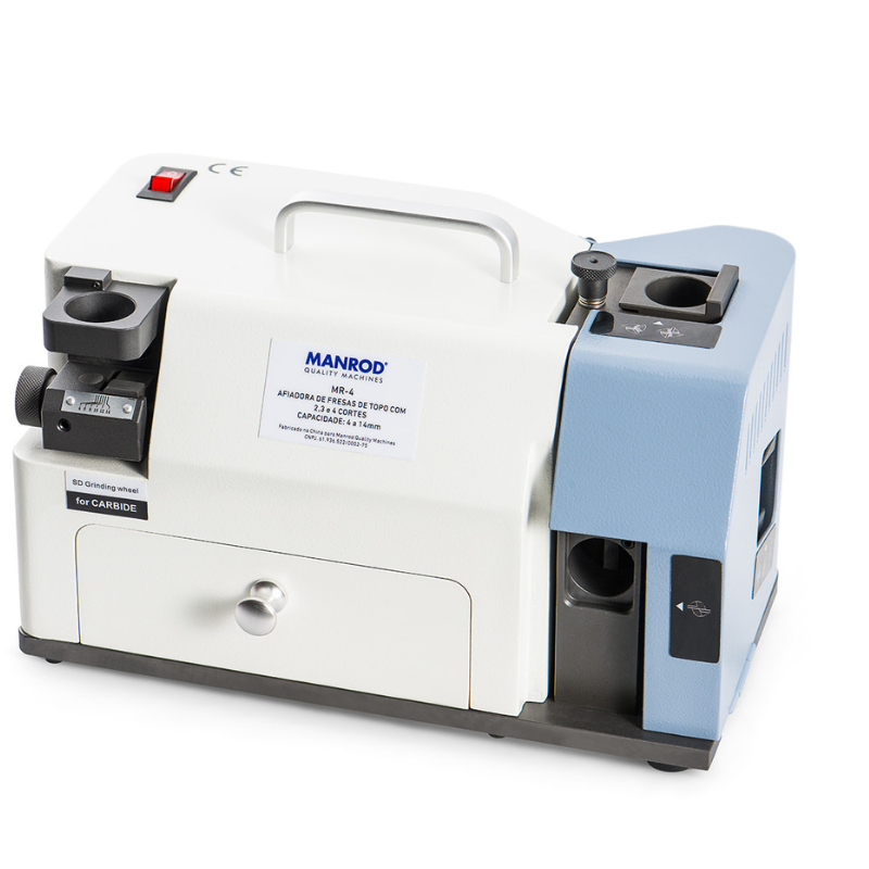 AFIADORA PARA FRESAS DE TOPO DE ø4 a 14mm com 2,3 e 4 CORTES – MR-4