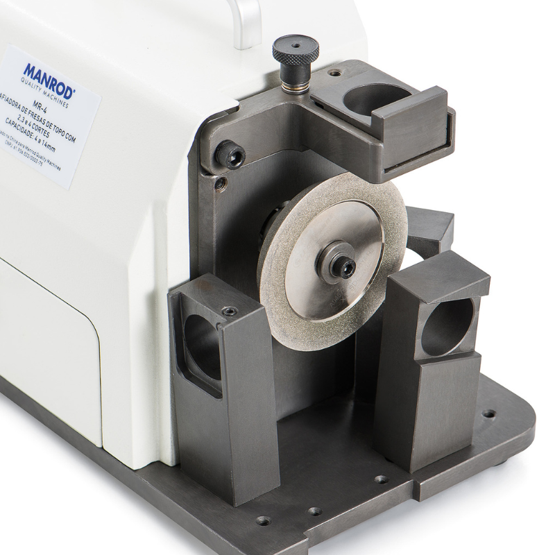 AFIADORA PARA FRESAS DE TOPO DE ø4 a 14mm com 2,3 e 4 CORTES – MR-4 - Imagem 3
