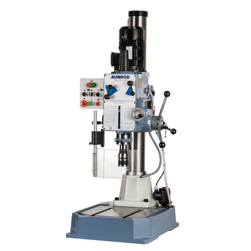 FURADEIRA ROSQUEADEIRA DE BANCADA ENGRENADA MR-630