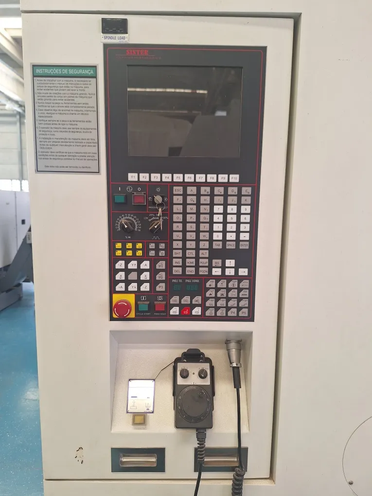 Centro De Usinagem Cnc Vertical High Speed P/ 24.000 Rpm - Imagem 3