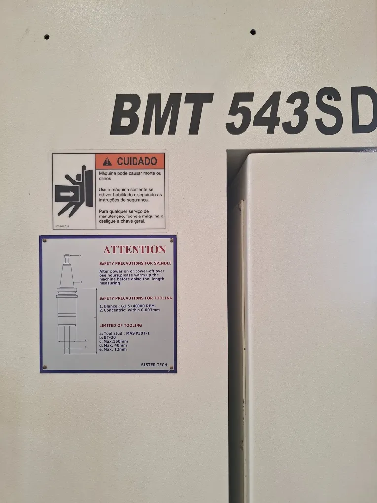 Centro De Usinagem Cnc Vertical High Speed P/ 24.000 Rpm - Imagem 5