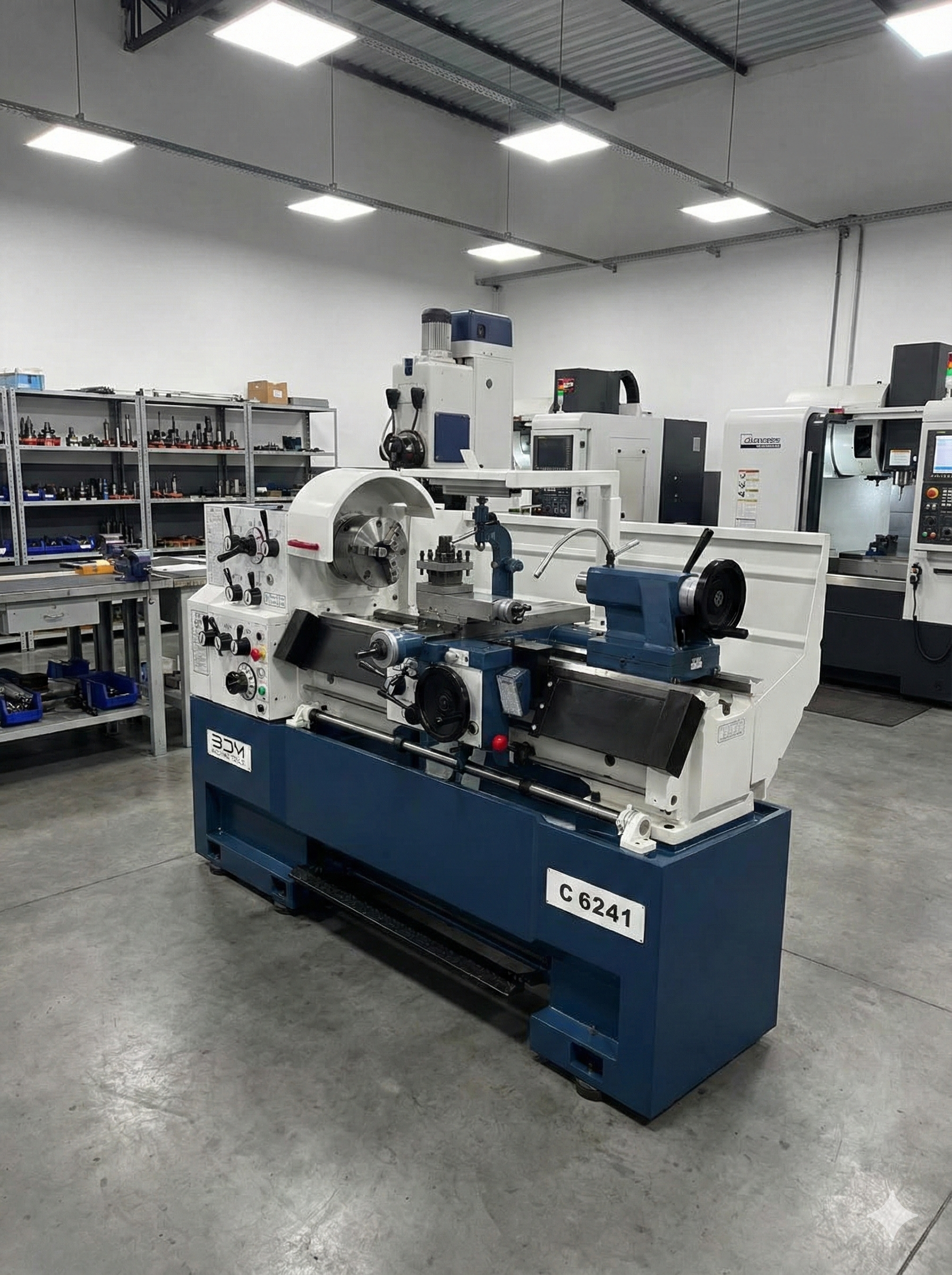 TORNO MECÂNICO UNIVERSAL - BDM - C-6241X2000mm - Imagem 5