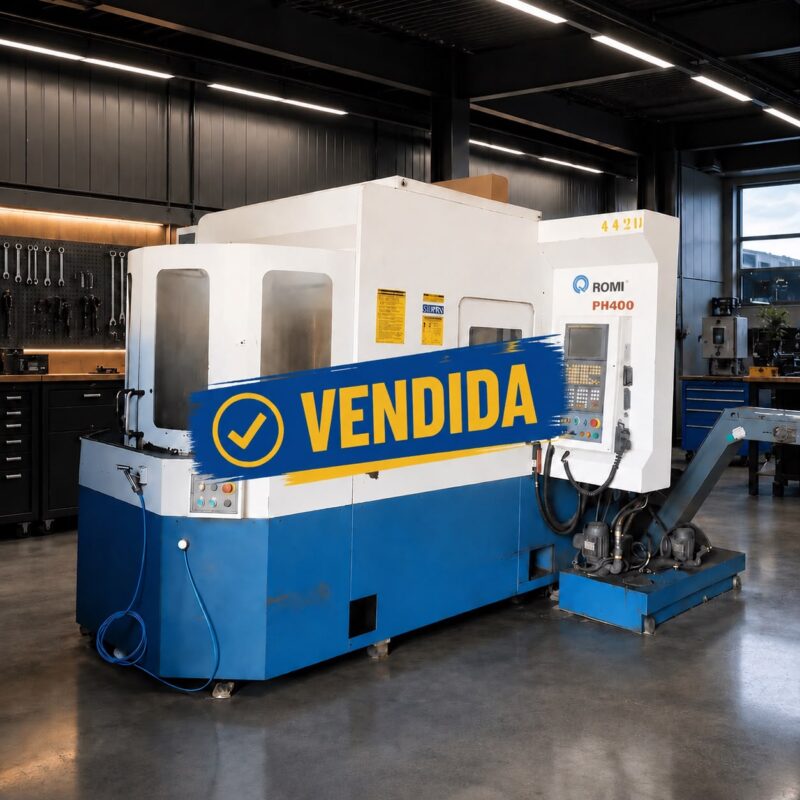 Centro De Usinagem Romi Ph400 Cnc Fanuc 630mm Nos Cursos Xyz (Usado)