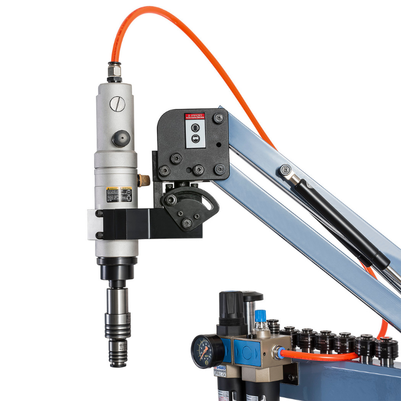 ROSQUEADEIRA PNEUMÁTICA VERTICAL & HORIZONTAL EZ-TAP MR-8900 - Imagem 3