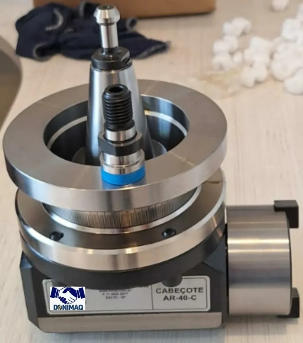 Cabeçote Angular Engrenado 90° P/ Centros De Usinagem Bt-40. - Imagem 3