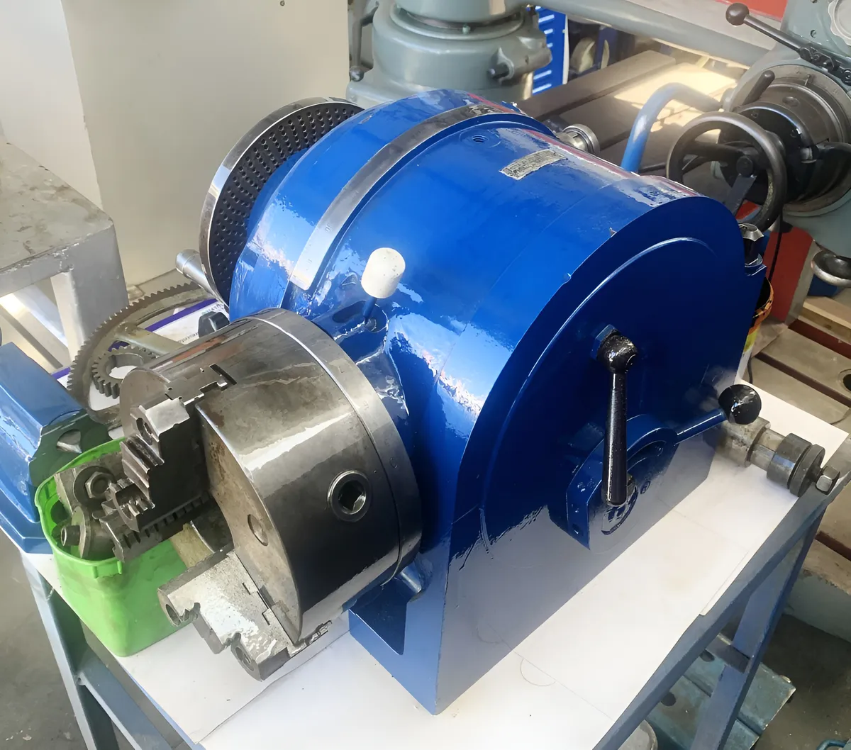 Cabeçote Divisor P/400mm Admissíveis C/ Contra Pontos Usado. (Usado) - Imagem 3