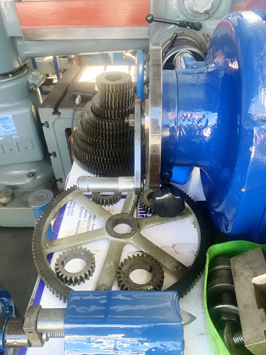 Cabeçote Divisor P/400mm Admissíveis C/ Contra Pontos Usado. (Usado) - Imagem 7