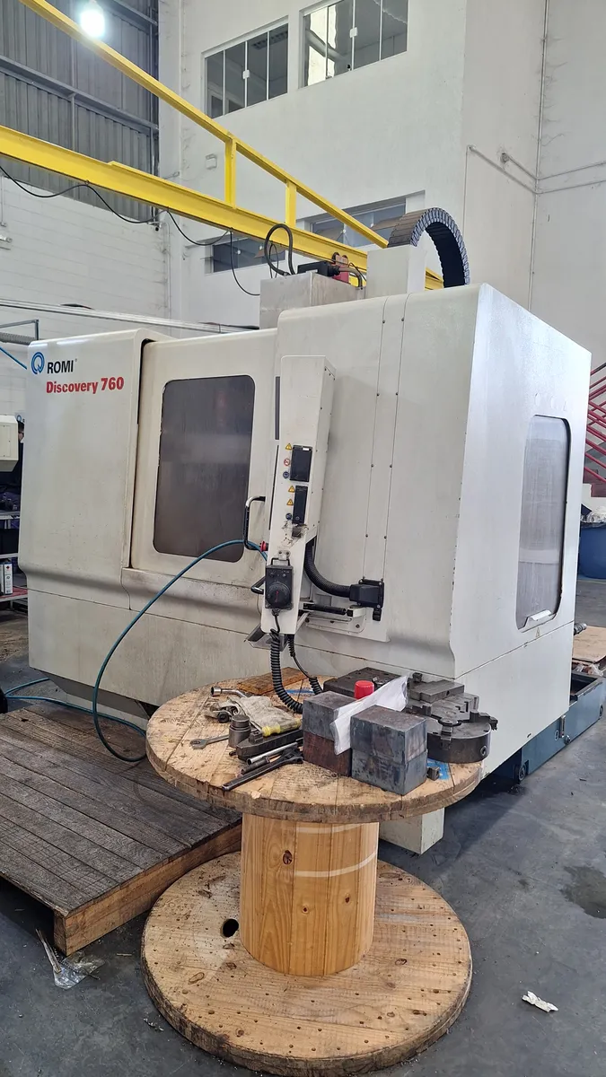 Centro De Usinagem Romi Discovery 760 Com Cnc Fanuc Usado (Usado) - Imagem 5