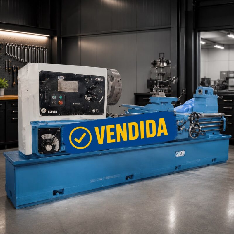 Torno Mecânico Romi MKD I Com 880mm X 3000mm Usado No Estado 220v (Usado)