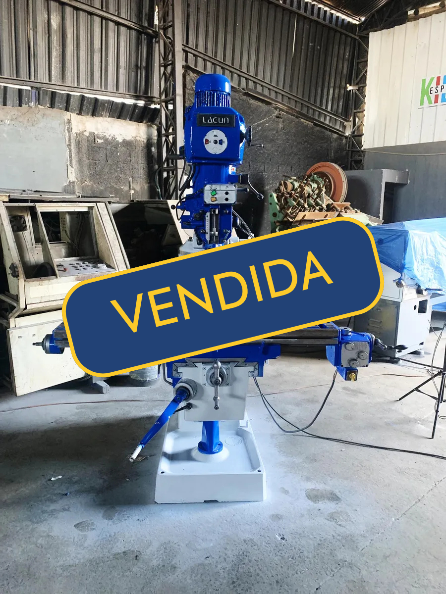 Fresadora Ferramenteira Infresa Lagun FTV-2 Usada No Estado Azul 220v (Usado)