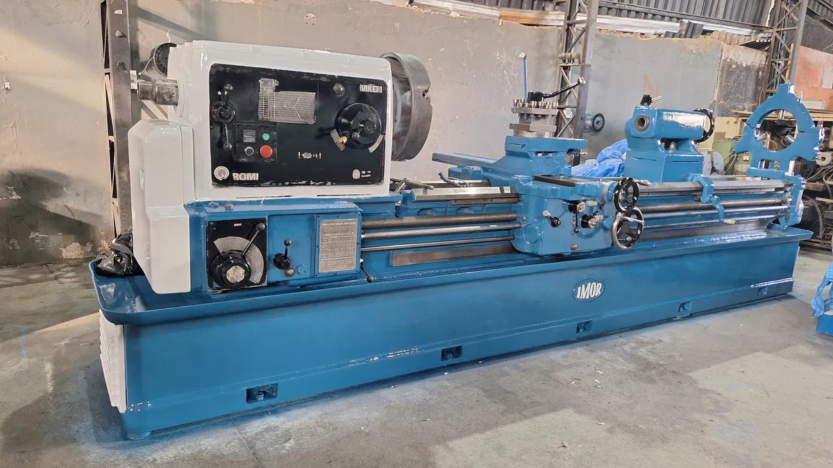 Torno Mecânico Romi MKD I Com 880mm X 3000mm Usado No Estado 220v (Usado)