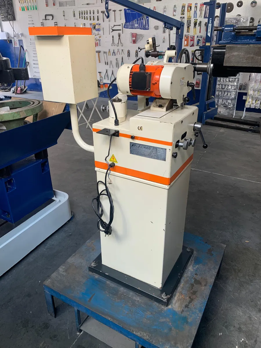 Afiadora De Serras De Disco Atlasmaq PP-480Z Usada Revisada. 220v Branco (Usado) - Imagem 4