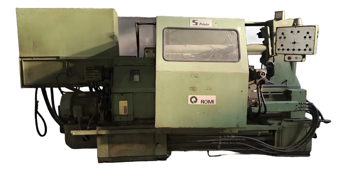 Torno Romi Copiador S Pilote Completo Usado No Estado 380v (Usado) - Imagem 2