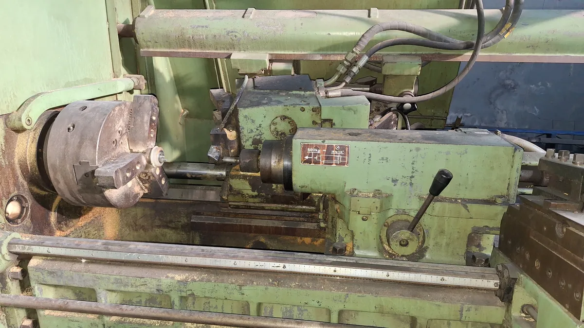 Torno Romi Copiador S Pilote Completo Usado No Estado 380v (Usado) - Imagem 7