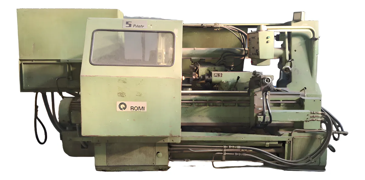 Torno Romi Copiador S Pilote Completo Usado No Estado 380v (Usado)