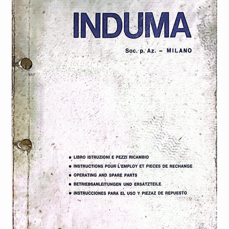 MANUAL - INDUMA FC6 - USADO - PDF
