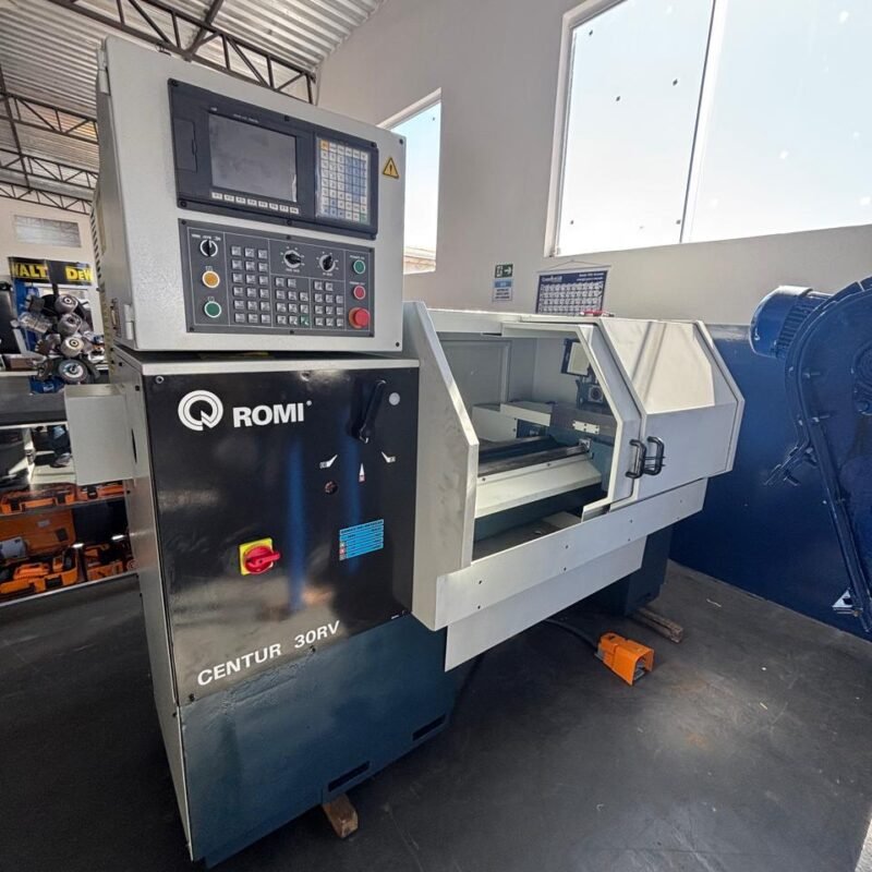 TORNO CNC ROMI CENTUR 30RV — RETROFITADO